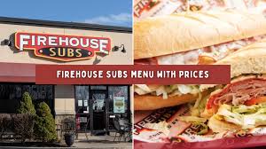 firehouse subs menu